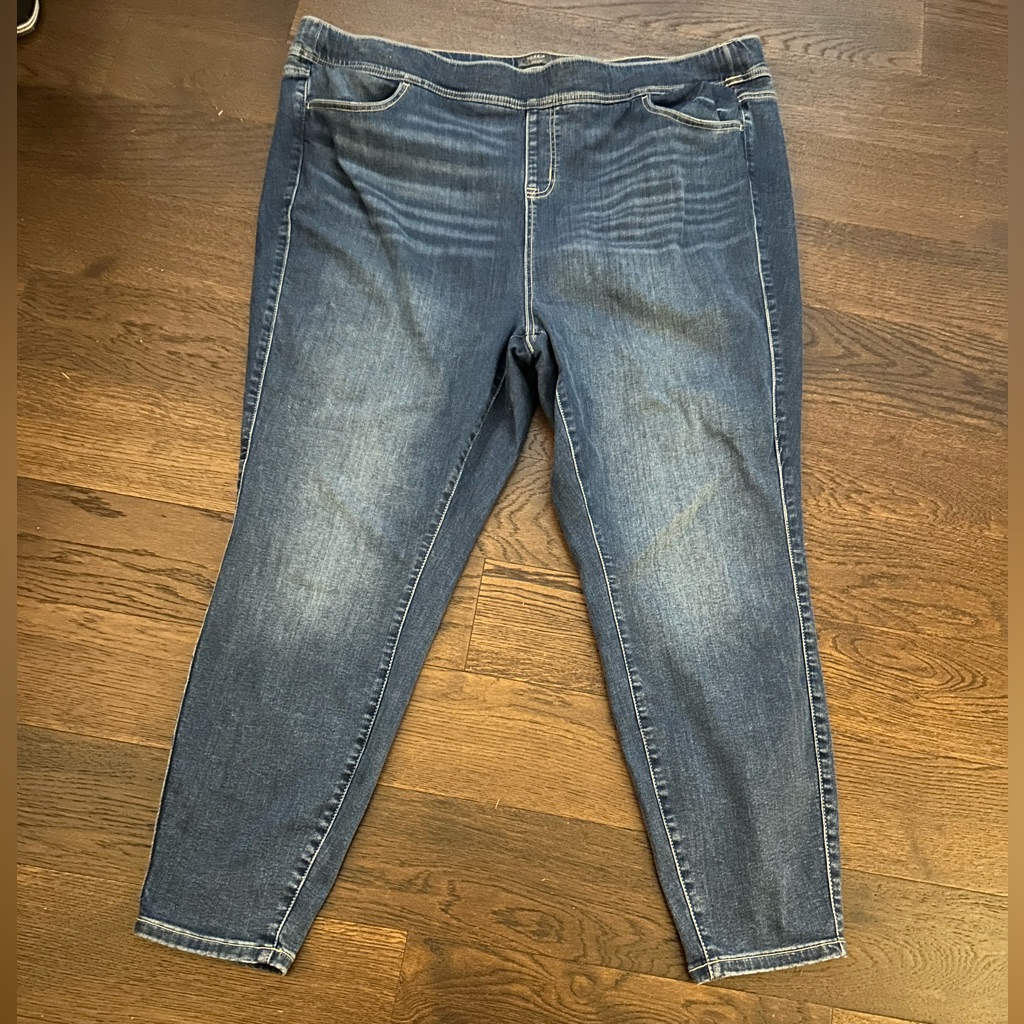 Women’s Plus Size Pull-On Jeans - Size 4r By Torrid